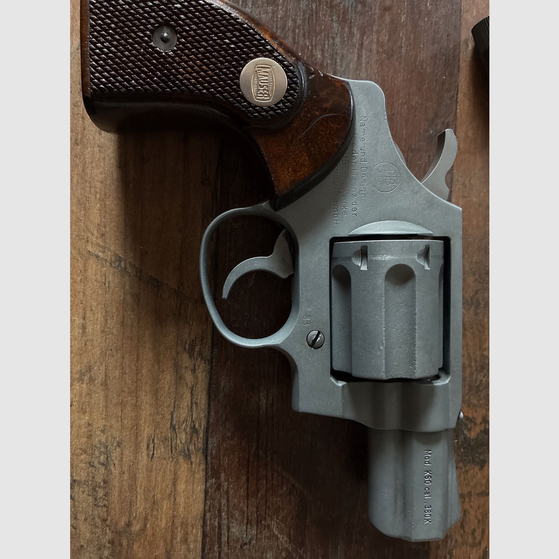 Mauser Mod K50 Revolver