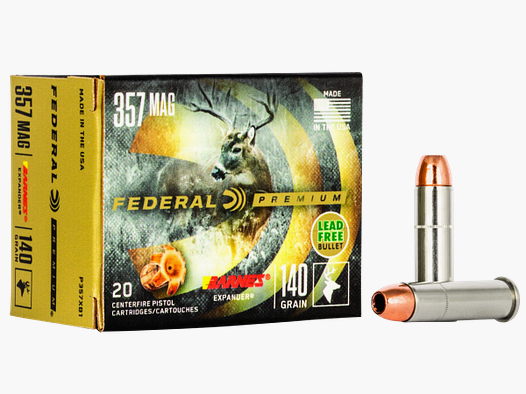 Federal .357 Mag. 9,10g Barnes Expander Vital Shok