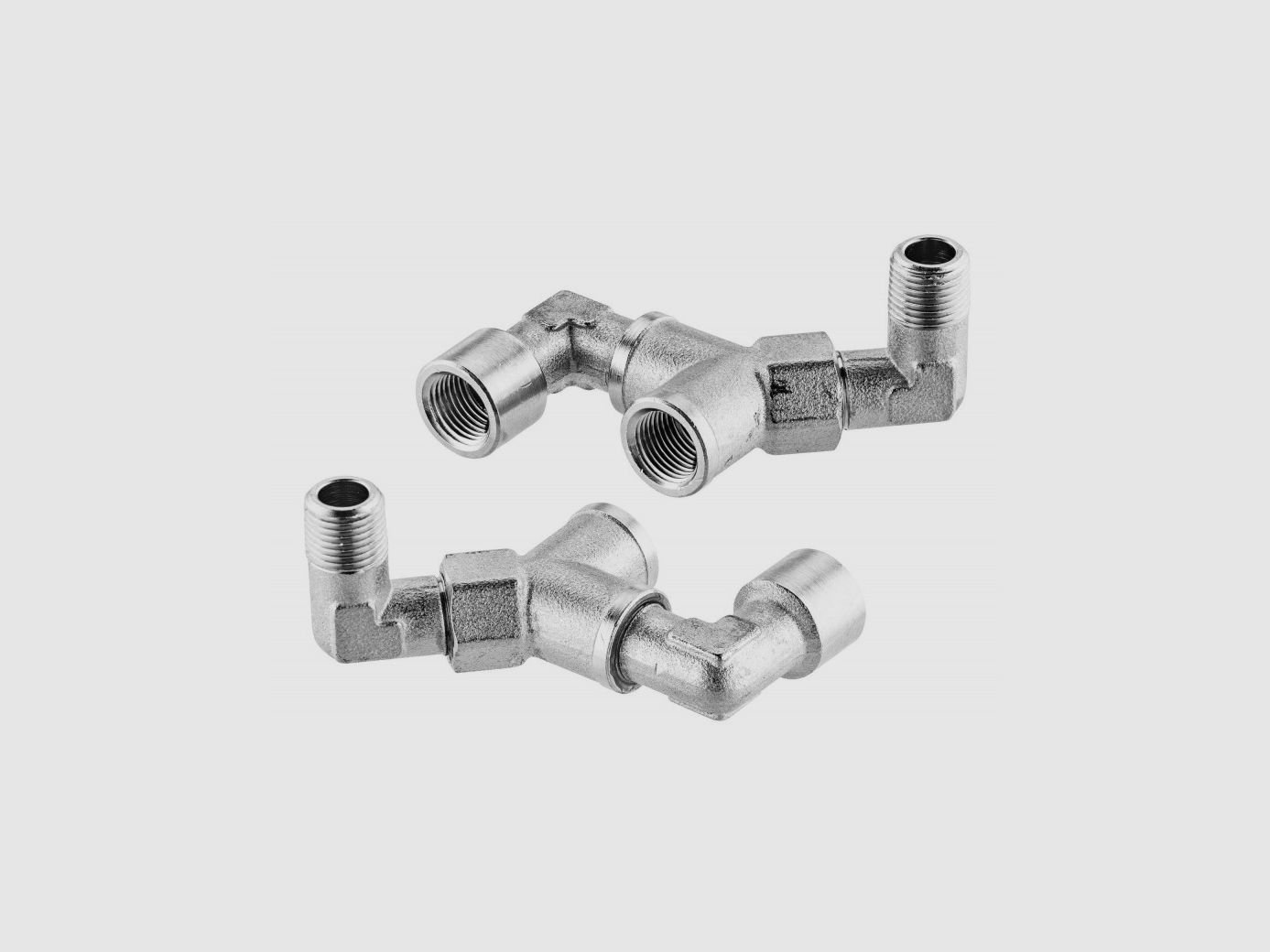 Double regulator outlet 1/8 female HPA