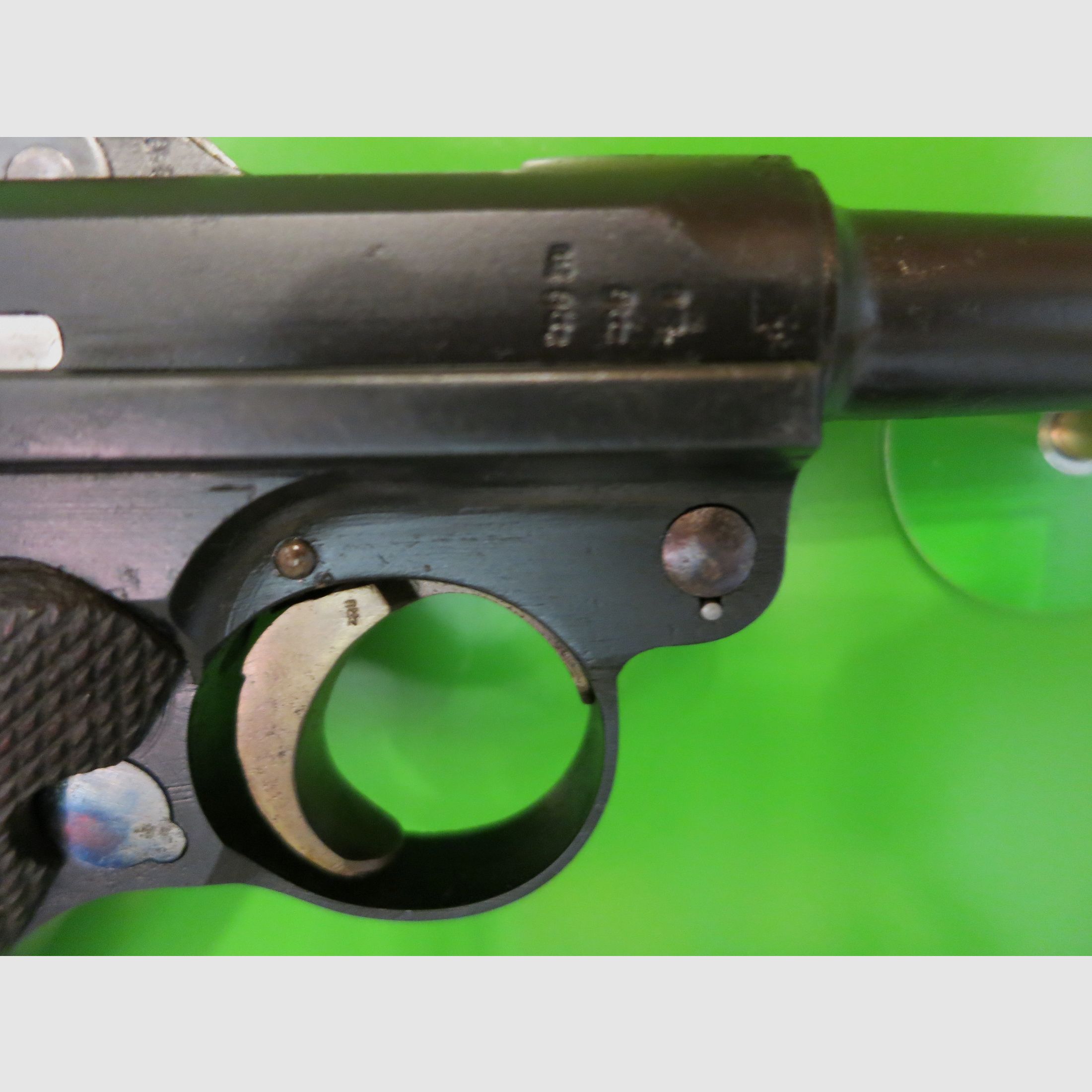 Pistola Parabellum, Pistola Luger 08, calibro 9 mm Parabellum, Erfurt 1916      #94, immagine 10 di 13