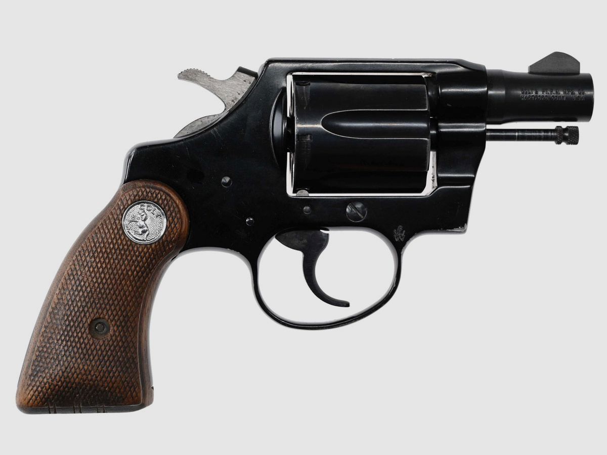 Colt Agent , Radar Lederholster, Original-Karton .38Special