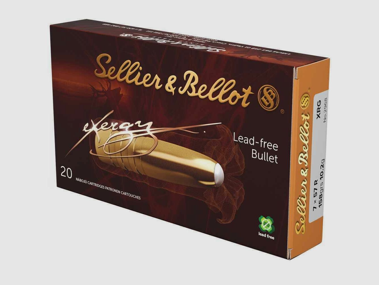 Sellier & Bellot 158grs XRG 20PCS 7x57R