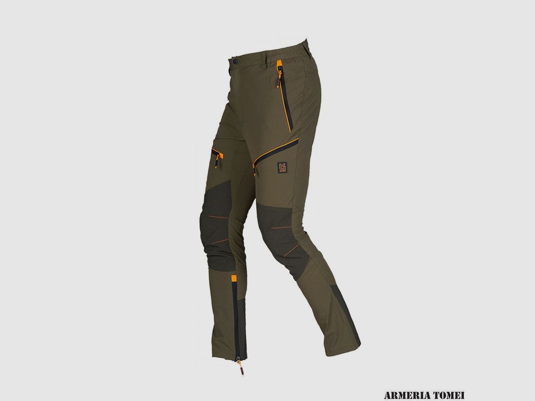 UNIVERS – ELASTISCHER HAWK-HOSEN GRÜN/ORANGE, Bild 1 von 6