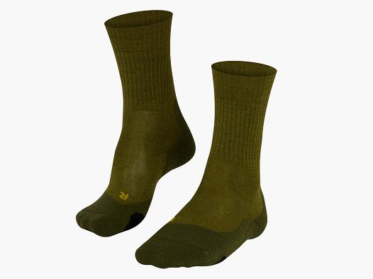 Calze da trekking da uomo Falke TK2 Explore Wool verde