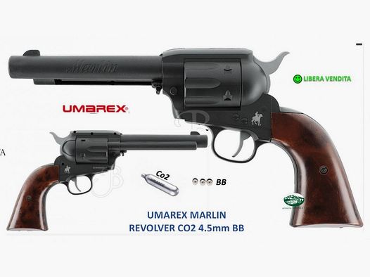 UMAREX revolver Marlin co2 cal. 4,5 mm