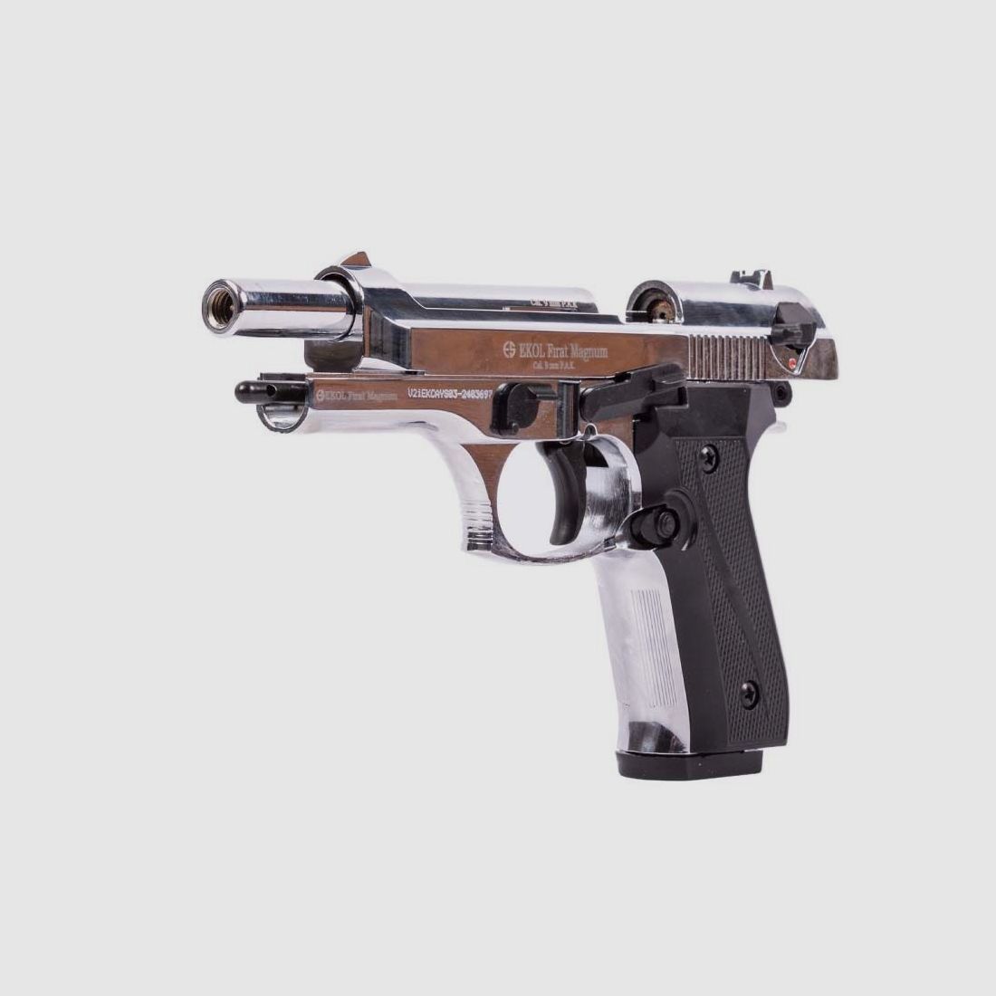 Ekol Firat Magnum Pistola a salve 9mm P.A.K. cromo