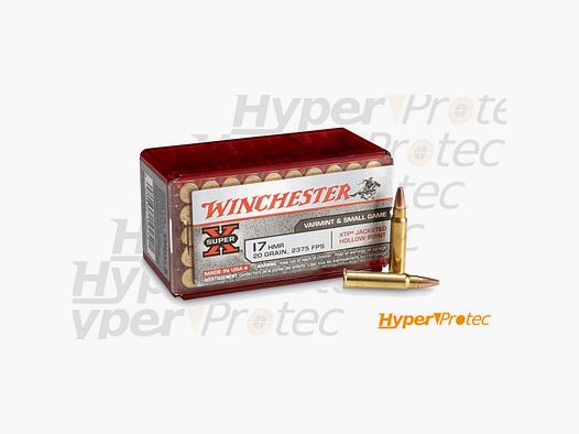 Munition 17 HMR Winchester Super X JHP