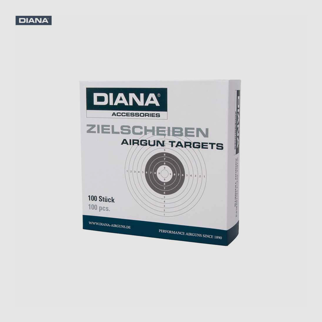 DIANA TARGET CARTA 14x14cm 100pz