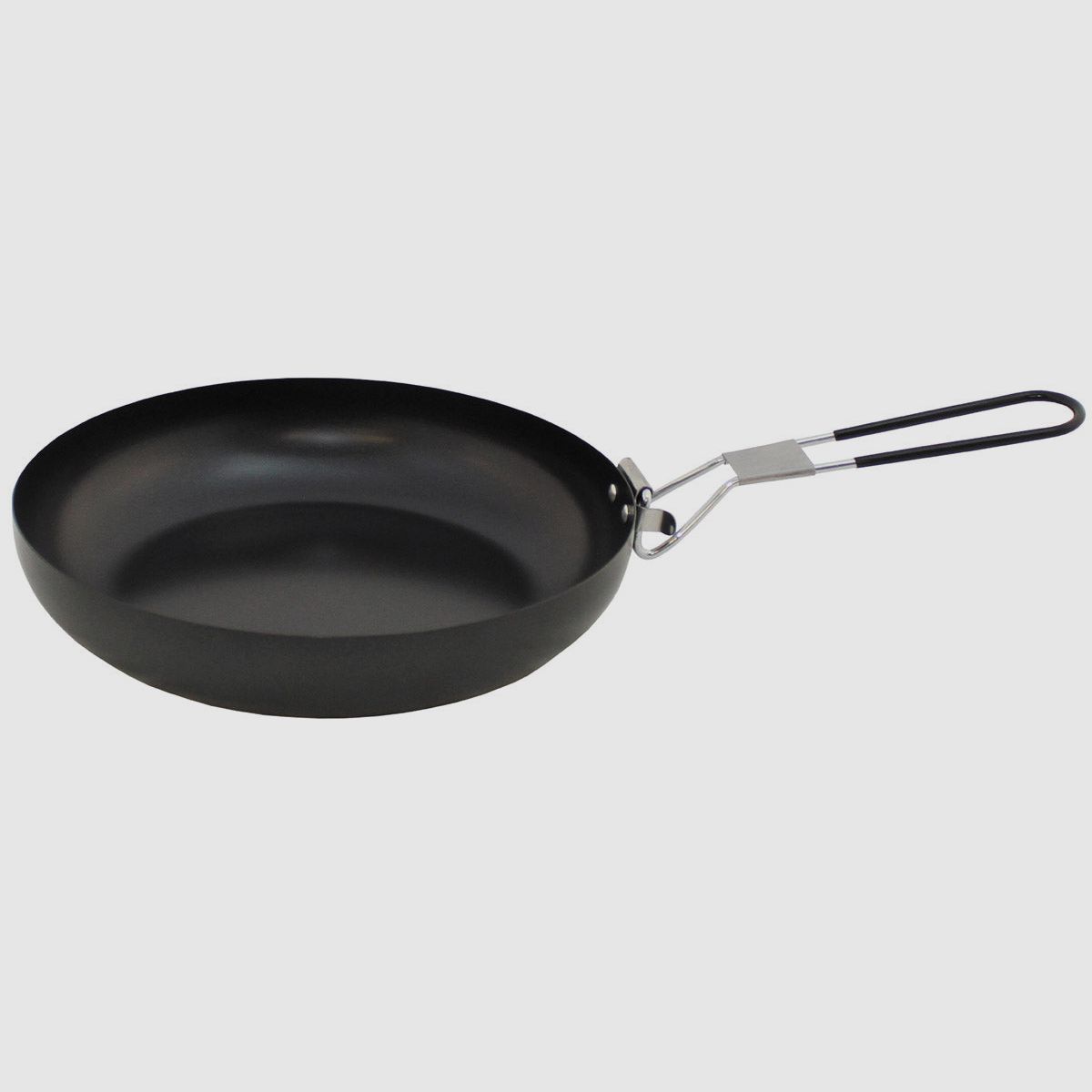 Frying pan, with folding handle, small