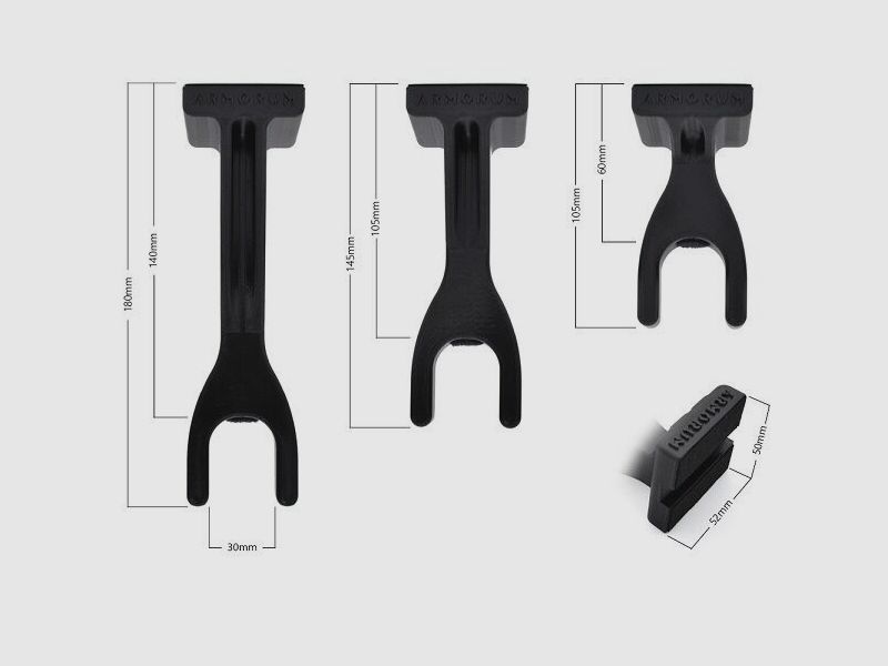 Armorum Armorum Long Gun Holder Magnetic, Size: M (105 mm)