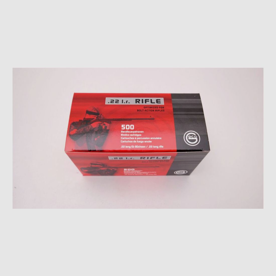 Geco 500 colpi Geco Rifle .22lfB 40 grain 2,6 grammi testa rotonda