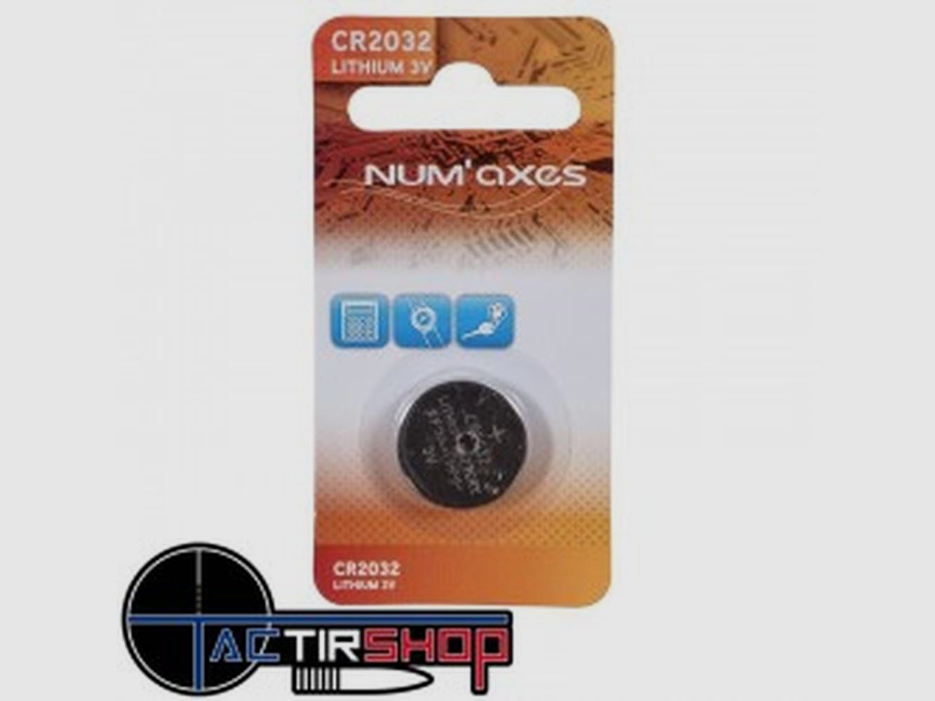 CR2032 Lithium 3V Batterie Num Axes - Lange Lebensdauer - Hohe Zuverlässigkeit - Optimale Stromversorgung, Bild 2 von 4