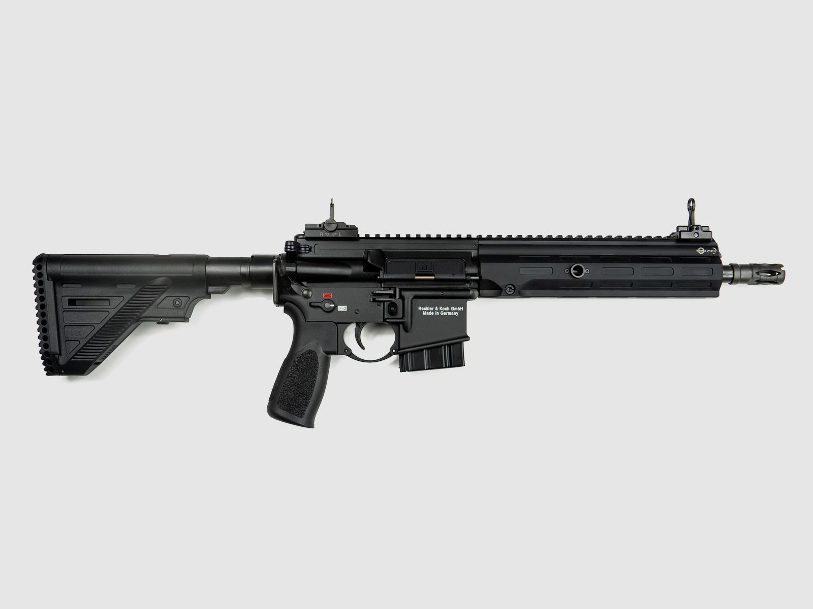 Heckler & Koch MR223 Sport, negro, 11", calibre .223Rem || rifle semiautomático