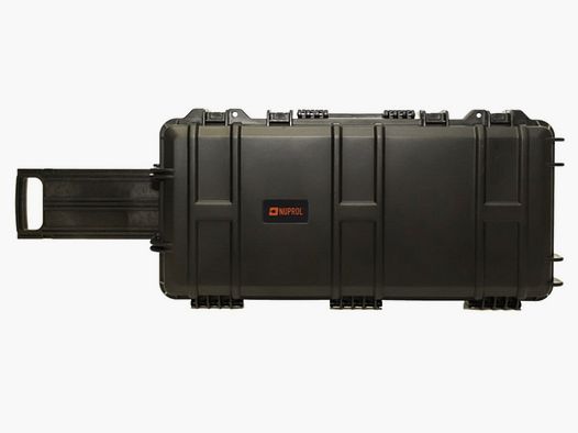 Nuprol Waffenkoffer wasserdicht 75cm Schaum Welle