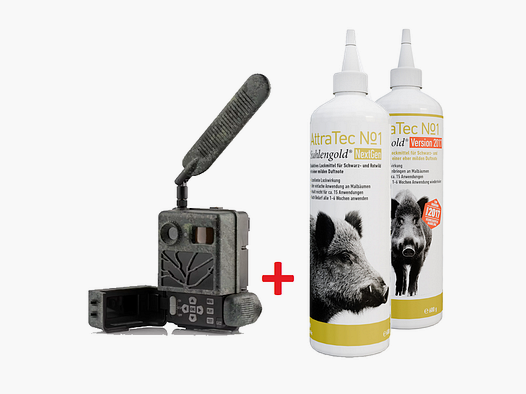 ZEISS Secacam 3 Wireless Game Camera + AttraTec No1 Suhlengold in Set