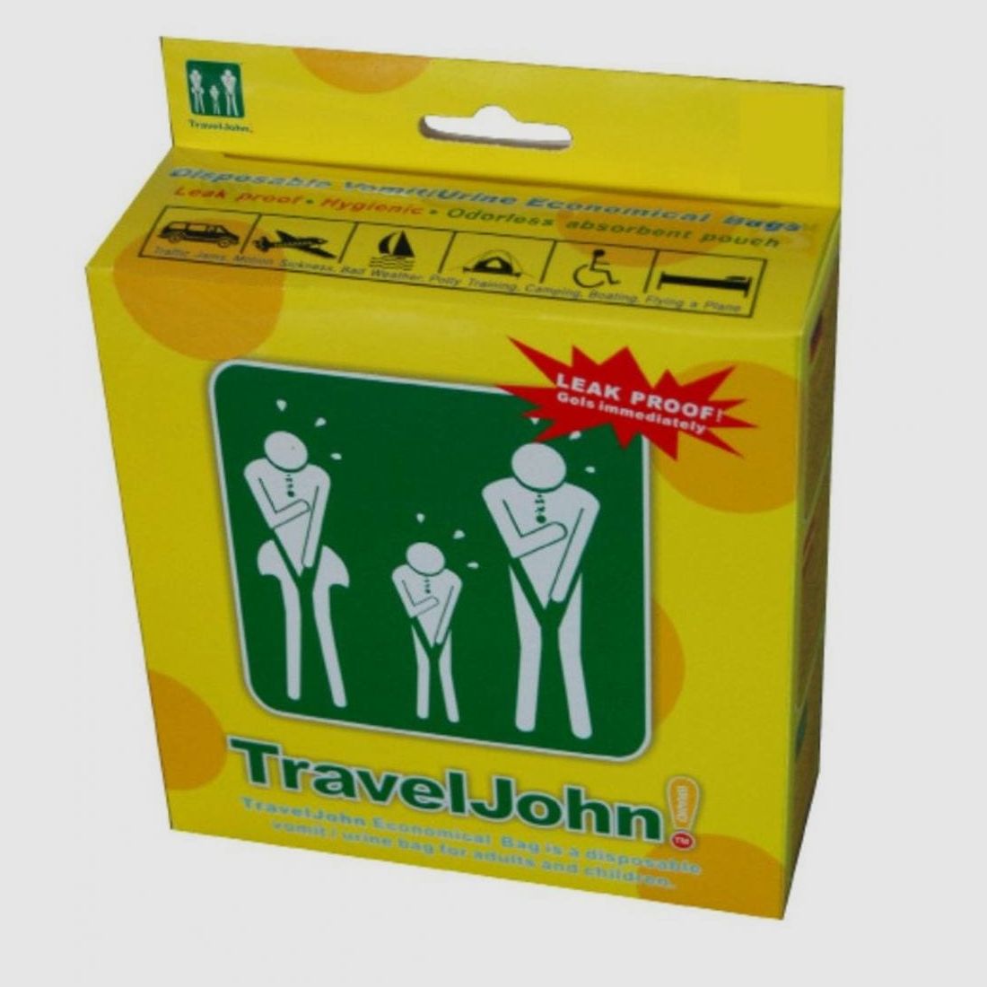 TravelJohn Einweg-Urinal