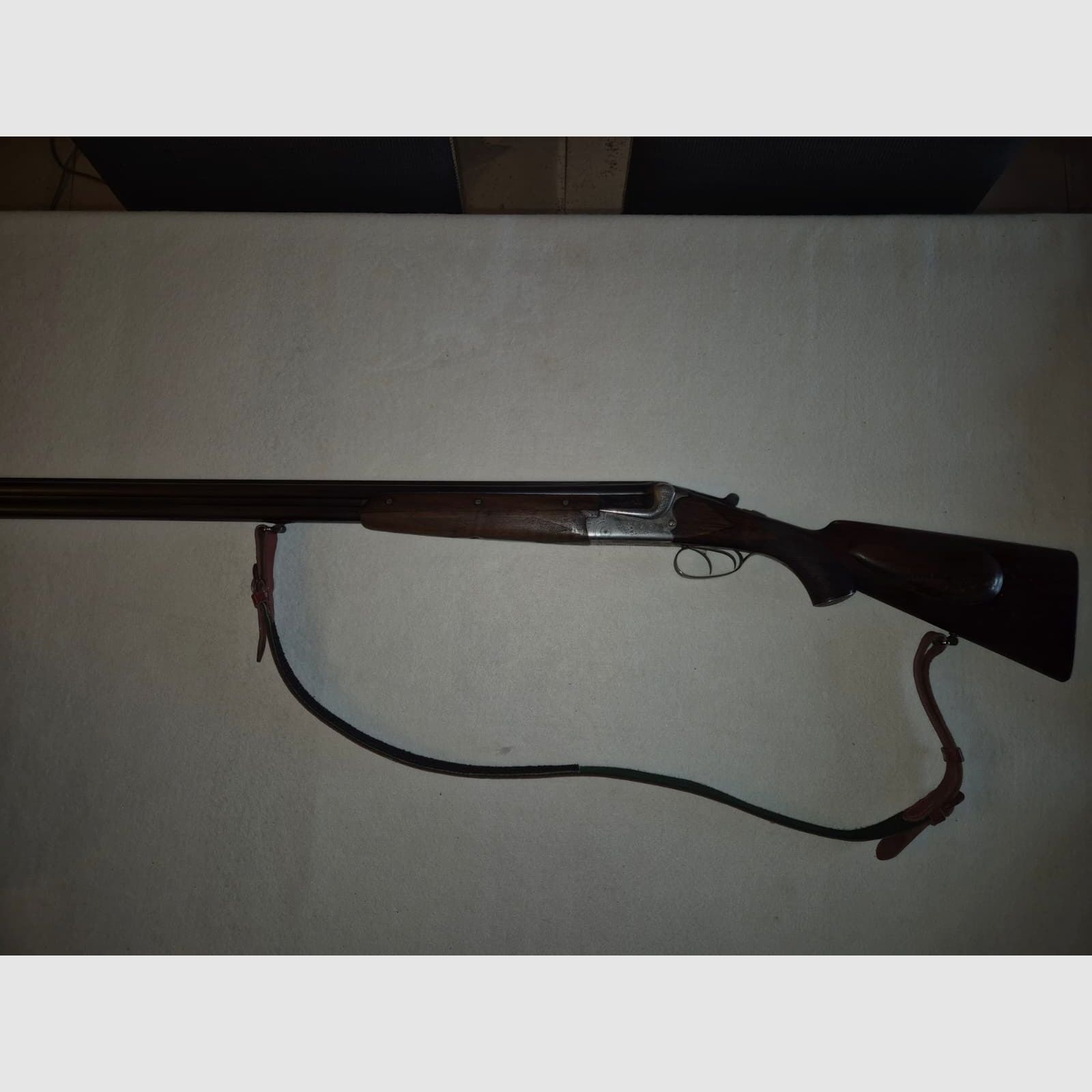 double-barrel shotgun