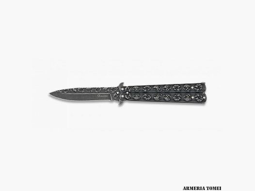BUTTERFLY-MESSER – ALBAINOX – SKULL 9,5cm