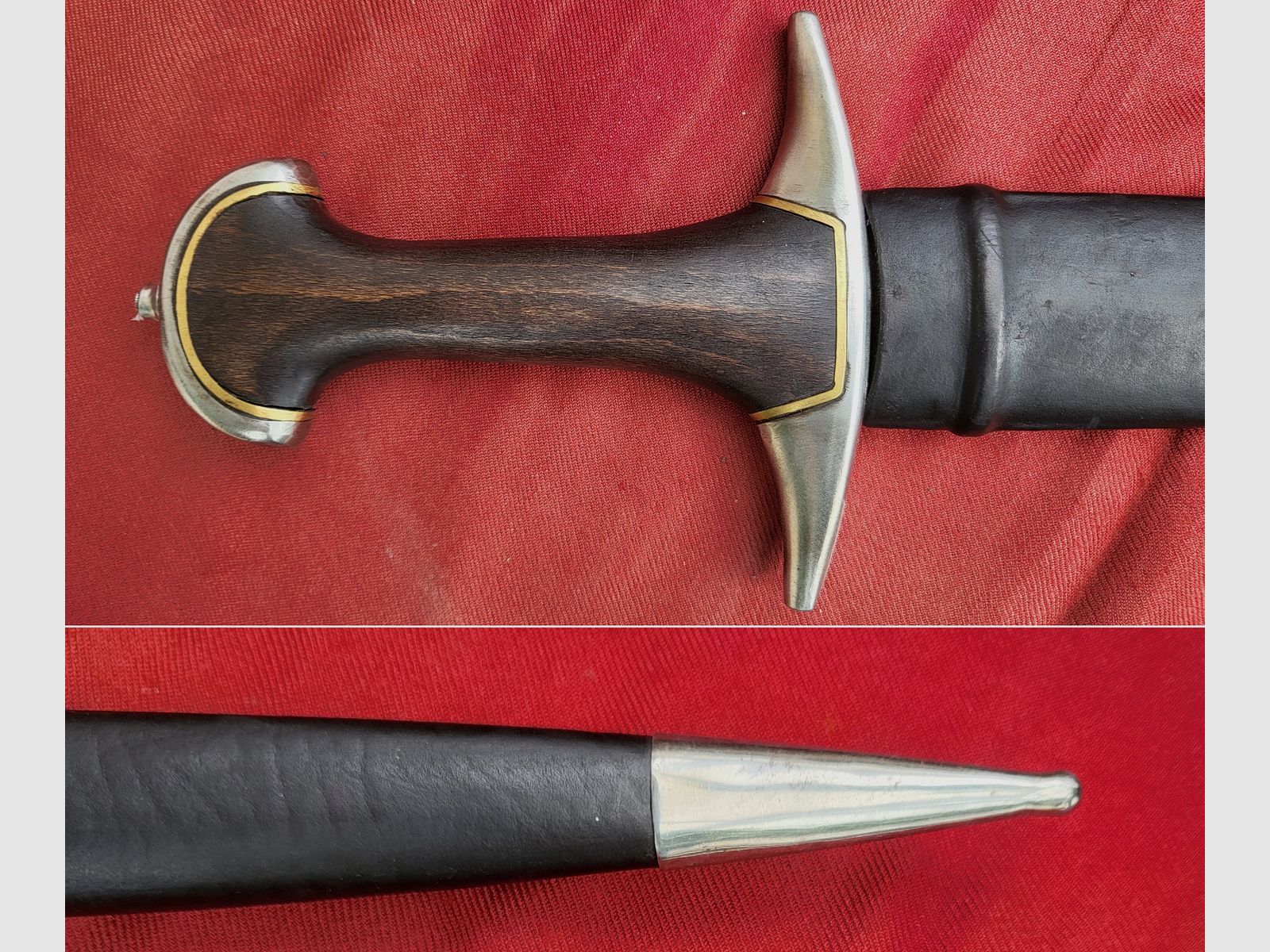 scharfer Schweizerdegen, in der EU hergestellte Replik, NEU