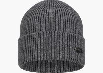 Tommy Rib Beanie Asphalt ONE_SIZE
