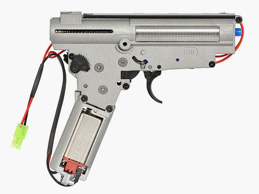 Cyma V3 - Kompletny gearbox do AK z silnikiem neodymowym, systemem szybkiej wymiany sprężyn, z główną sprężyną do S-AEG