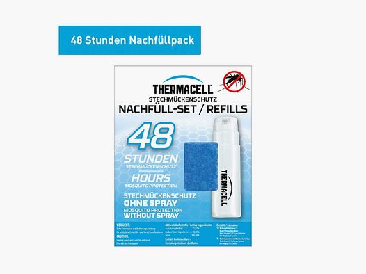 Thermacell R-4 Mückenabwehr Nachfüllpackung 48 Std. PT-19