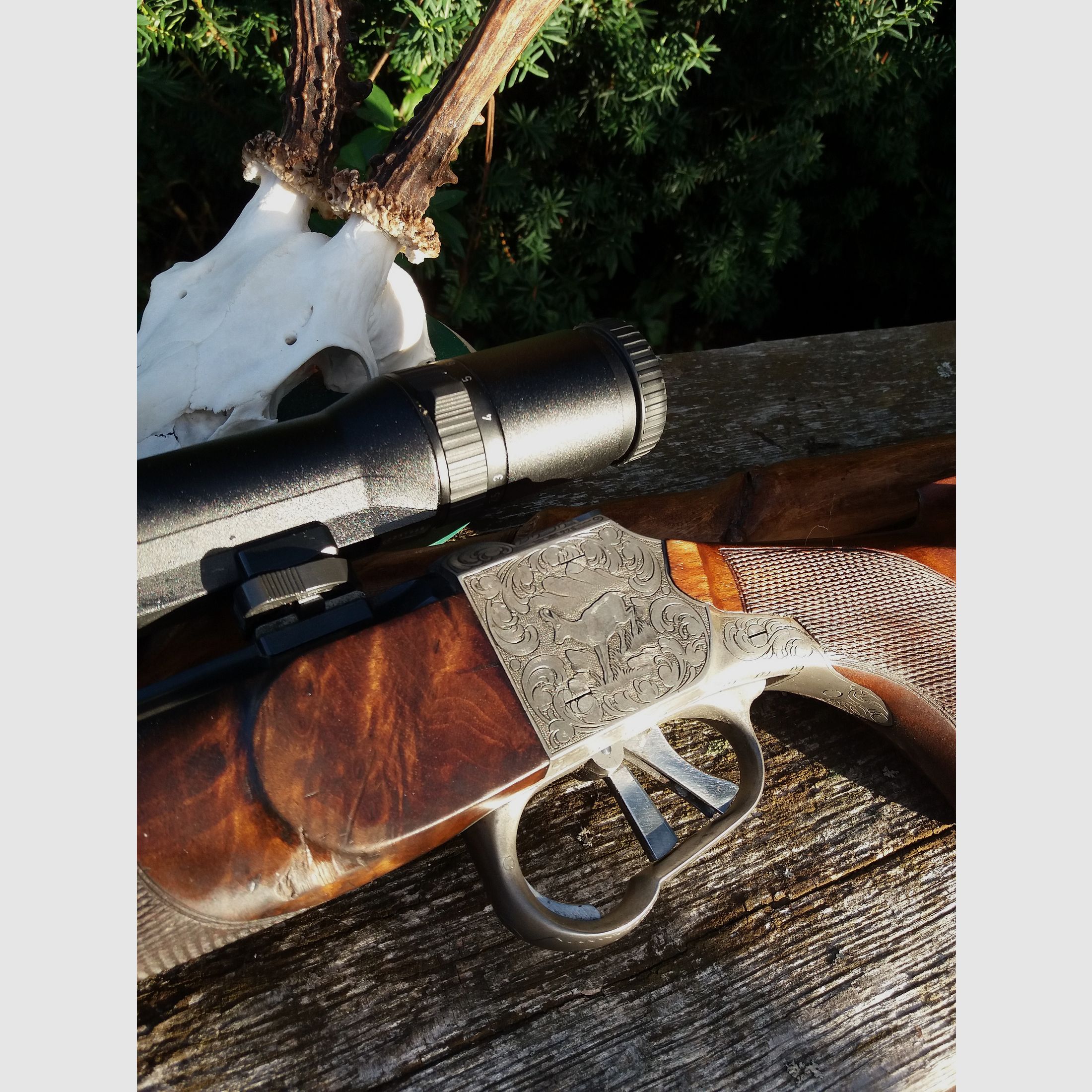 Furtschegger Heerenbüchse falling block rifle