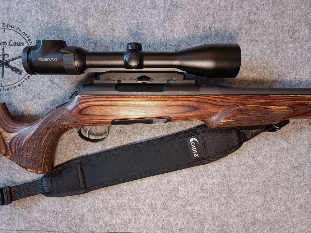 Capra Mod. Summit 6 LINKS! ZF Swarovski Z6i + Schalldämpfer neuwertig!