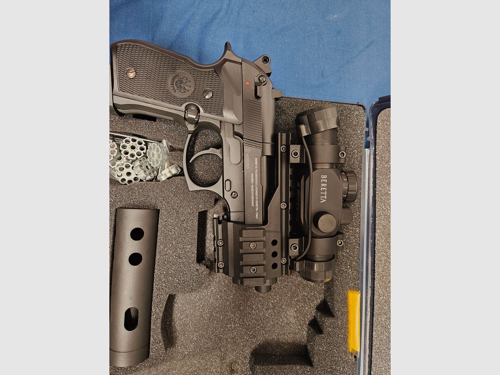 Beretta 92 FS XX-Treme 4,5 mm Diabolo brüniert