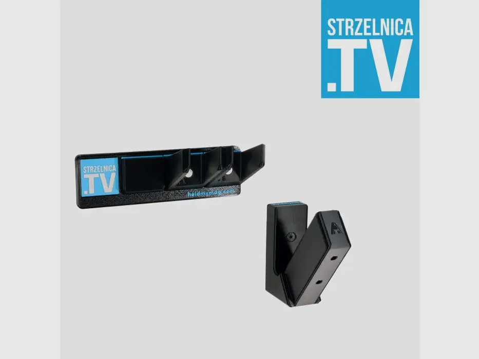 Szafa Kwiatka supporto per pistola GLOCK e 2 caricatori (Glock 19/44) – supporto magnetico HoldmyMag, immagine 2 di 3