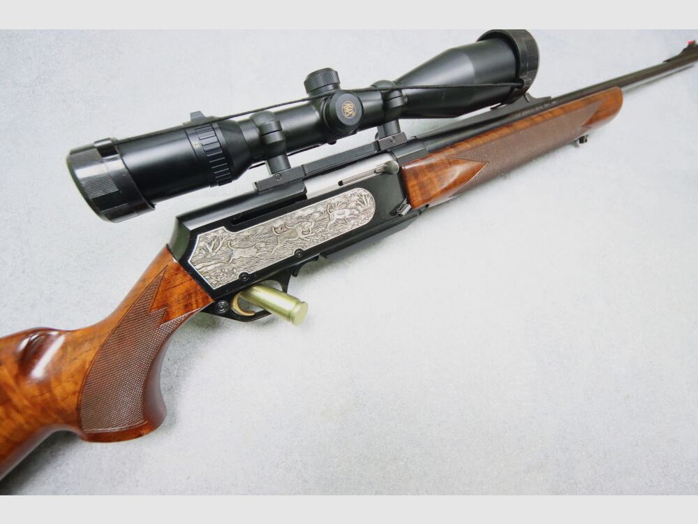 FN Browning BAR (Browning Automatic Rifle) BAR MK2 "Safari Lightweight" mit Gravur Capece
