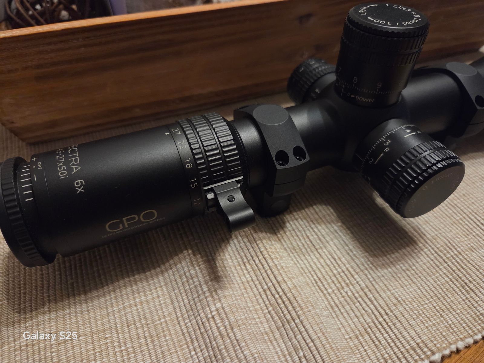 GPO ZF with mounting rings / hunting scope!