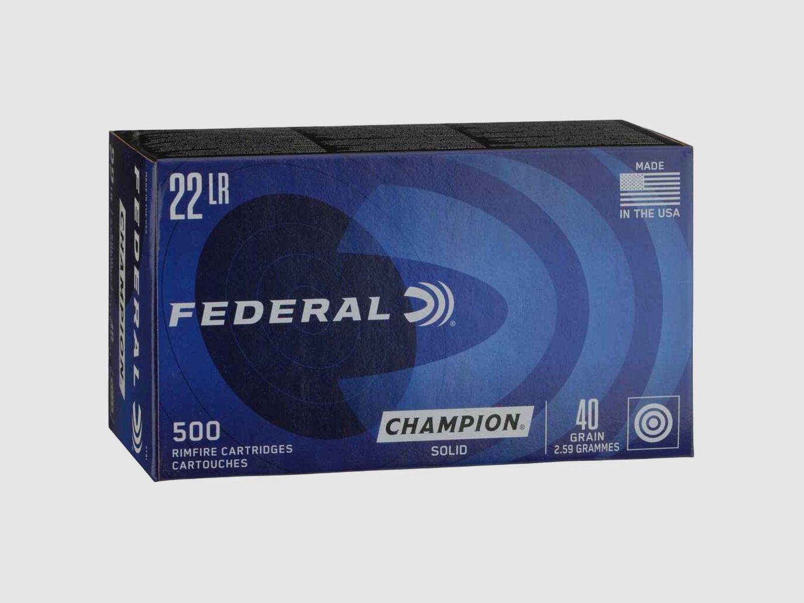 Federal .22 LR 40GR TARGET Champion SOLID 500 St.