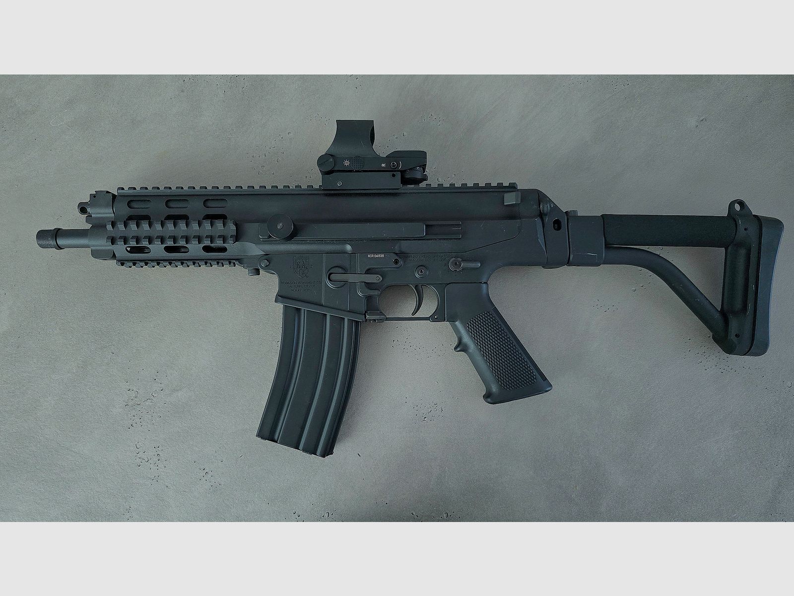 VFC Robinson Armament XCR Micro Metal S-AEG 6mm BB – Black