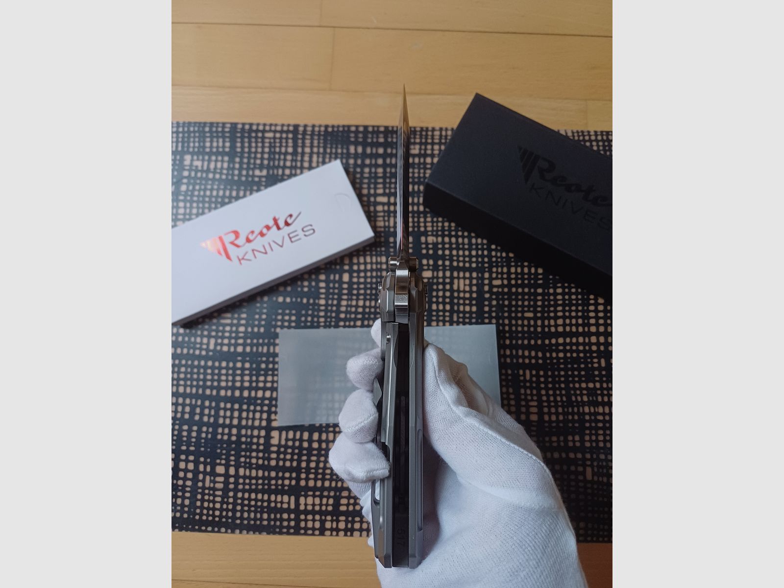 Reate Knives T1000 V1 CPM-3V S/N: 517 TOP condition, image 10 of 14