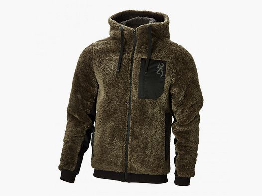 Gefütterter Pullover Browning, Snapshot Sherpa, grün, M