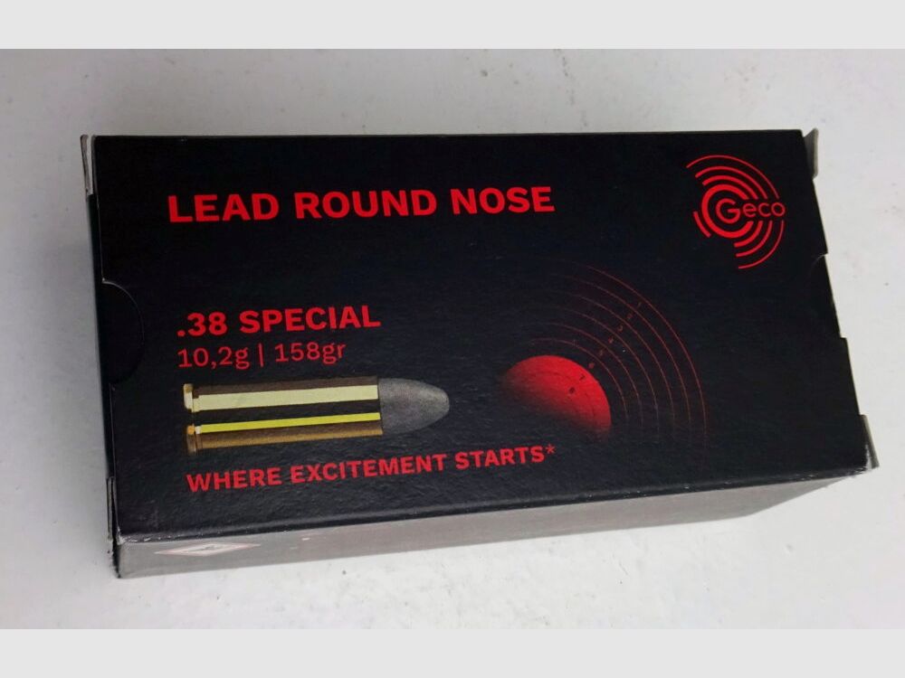 GECO 38 Spec. Lead Round Head