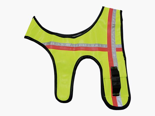 Hundewarnweste mit GPS Tasche