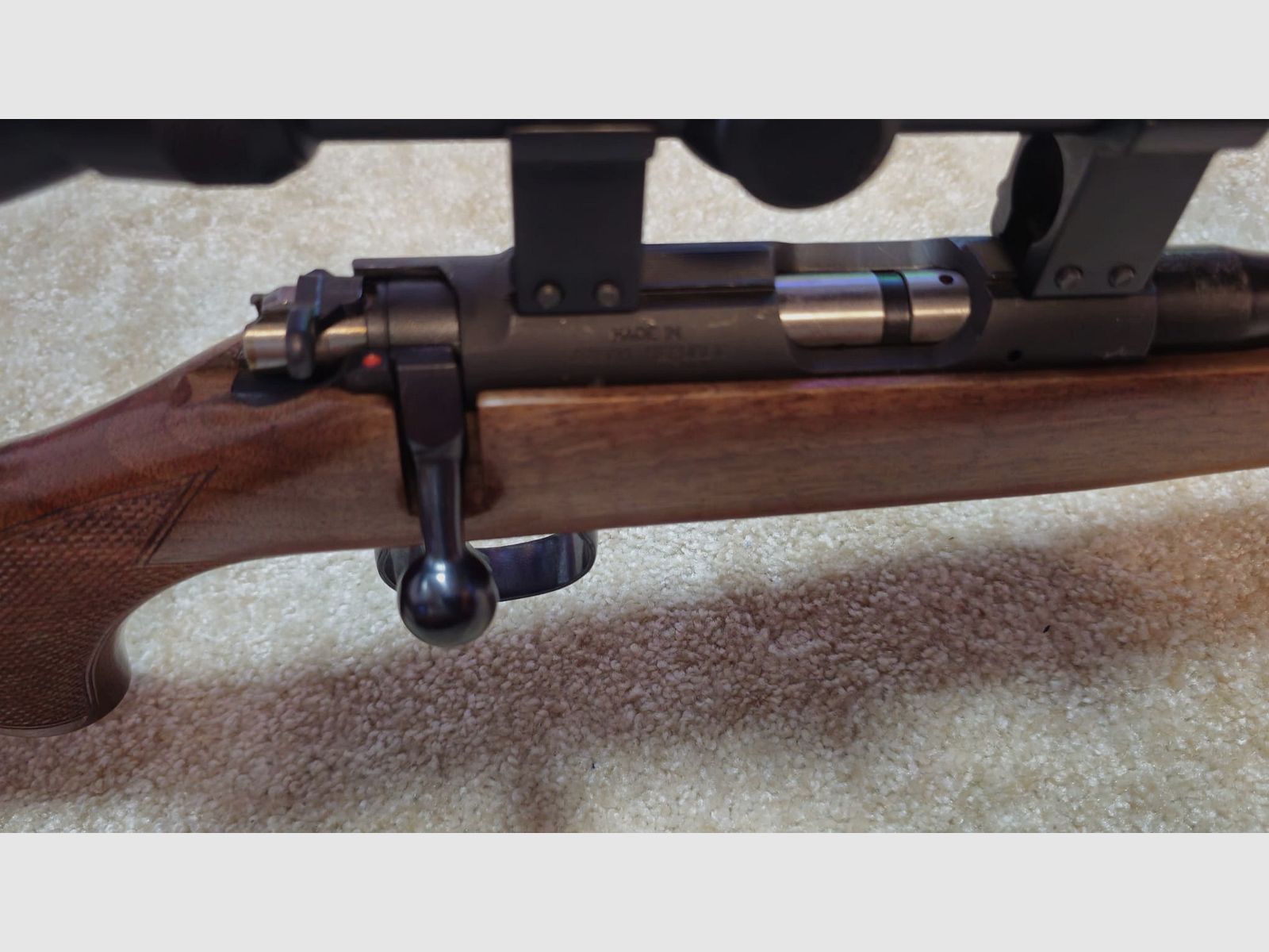 KK repeating rifle CZ ZKM 452-2E, caliber .22 long rifle, small caliber