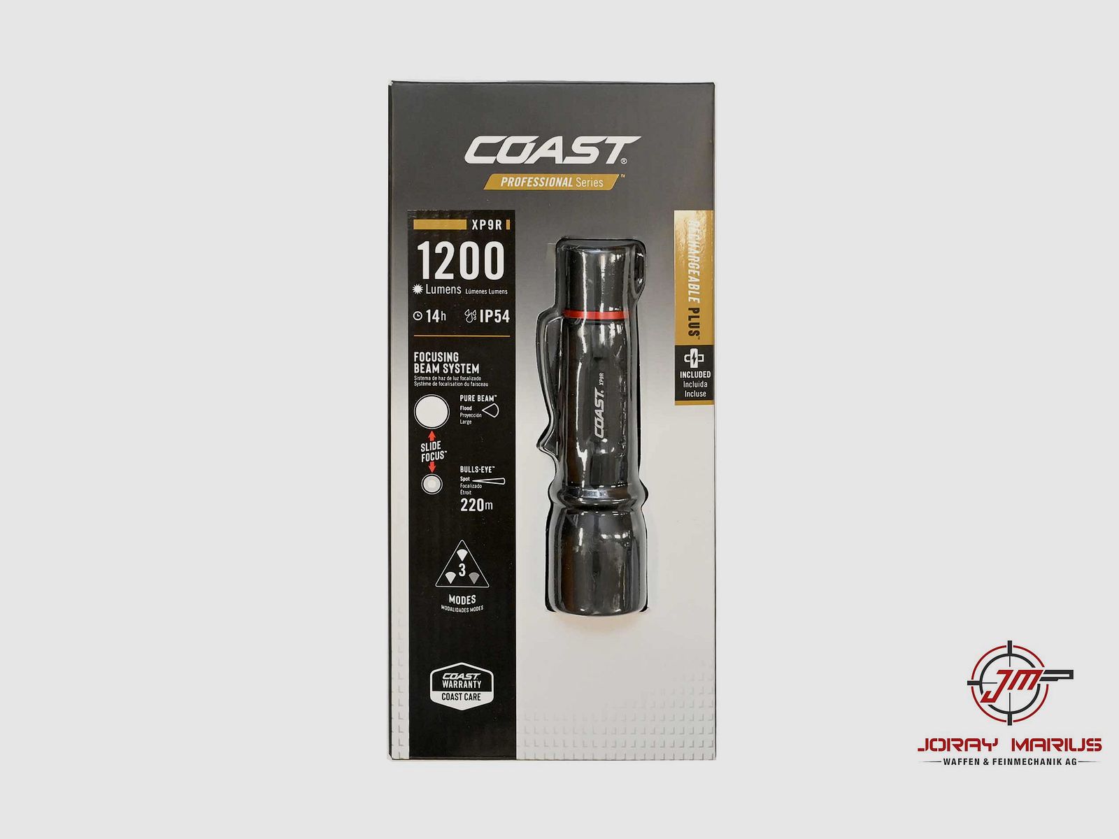 Coast XP9R LED Taschenlampe, 1200 Lumen