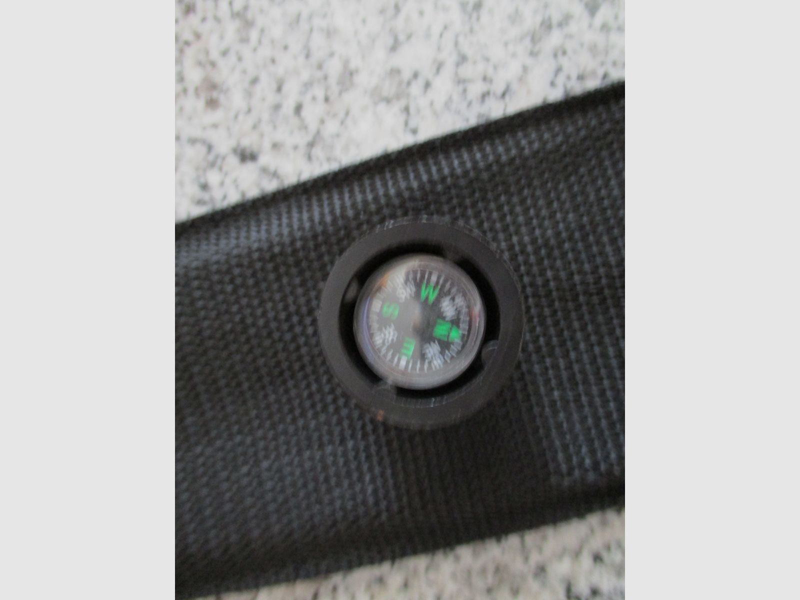 MP 9 Black Panther Machete met Kompas NIEUW