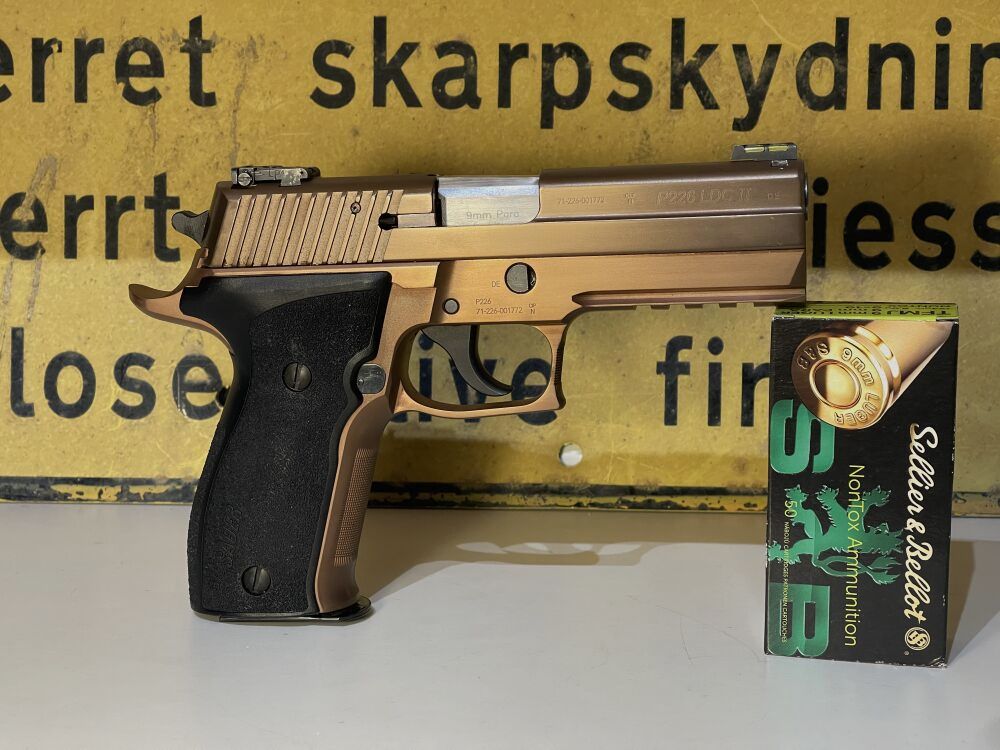 SIG Sauer P226 LDC II (Single piece - TiCN-MP coating copper!)