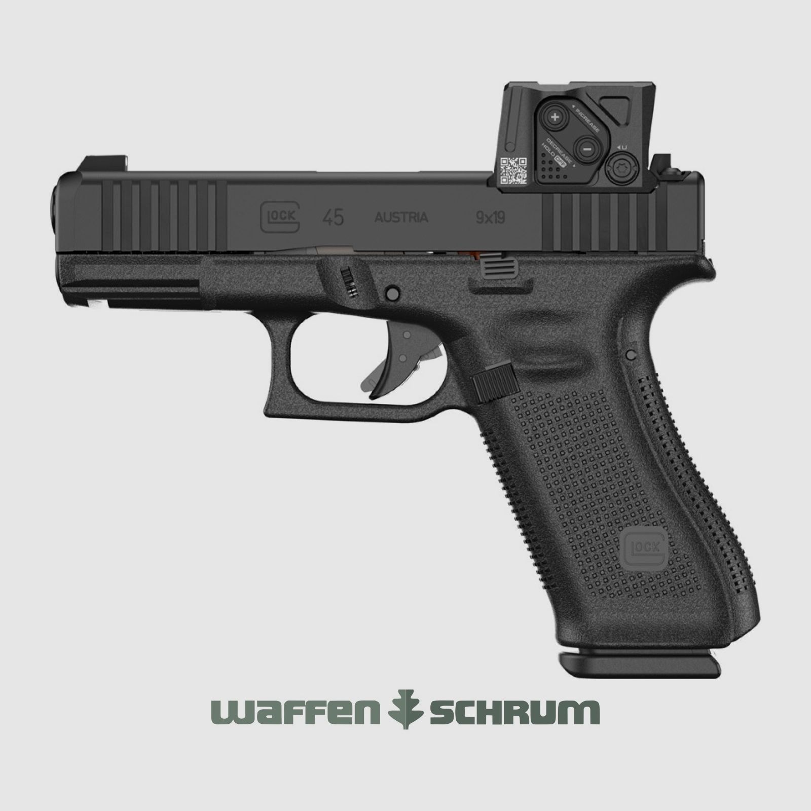 Glock G45X A-Cut Combo 9mmLuger Aimpoint COA 17 Schuss - 1 Reservemagazin