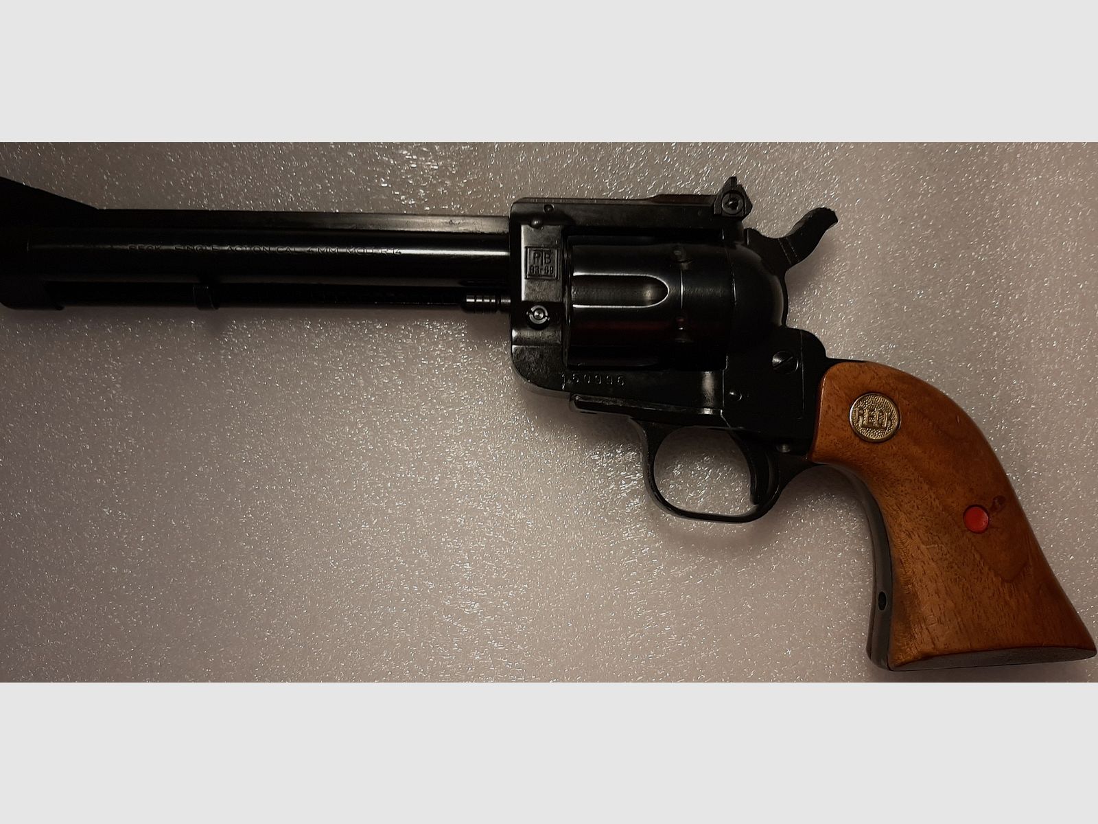 Kat. B Revolver Reck Sportwaffenfabrik modello R14 con PTB in 4mm Rand lang, 4mmRl, senza necessità di permesso