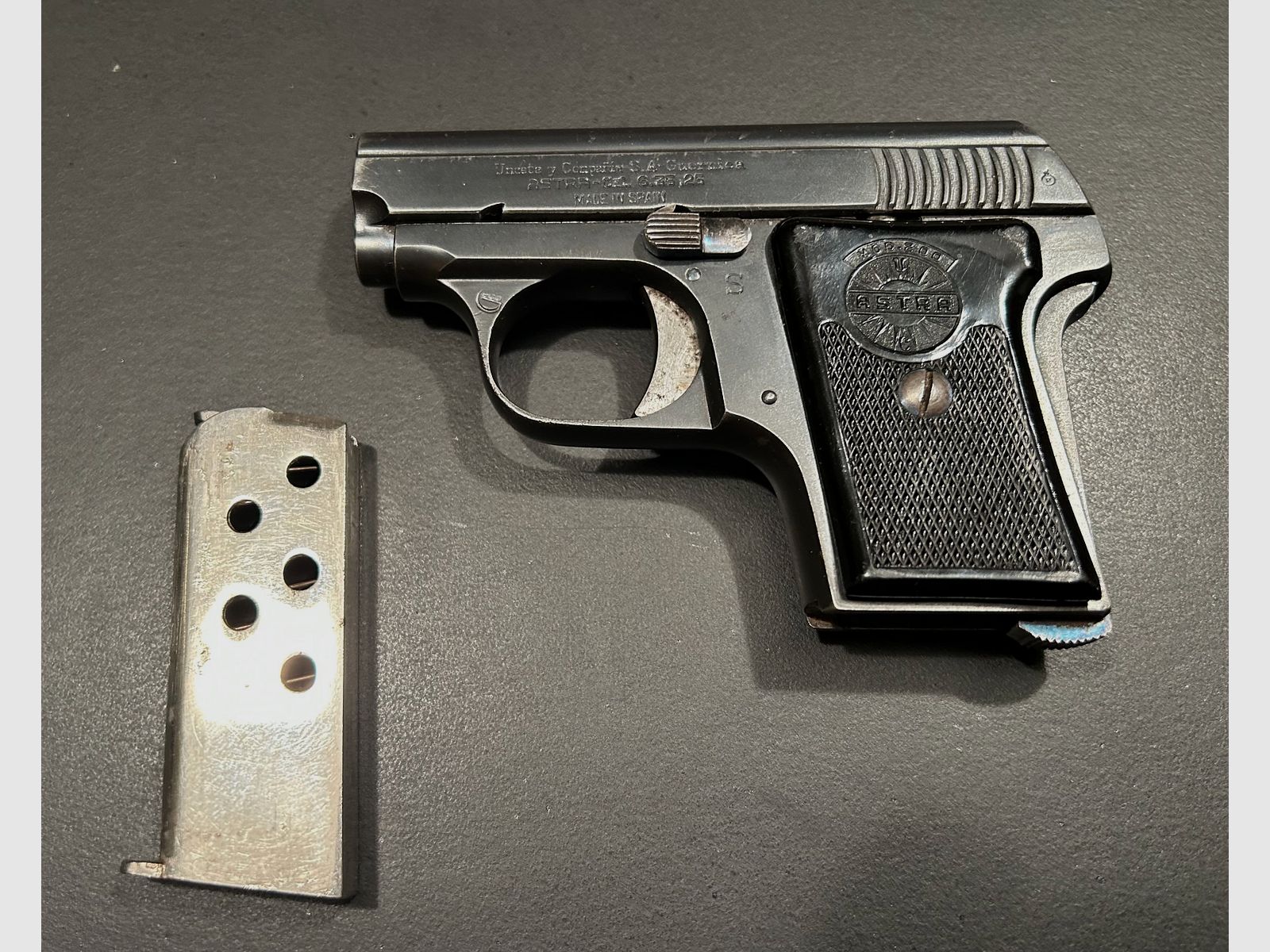 Pocket pistol Astra 6.35mm