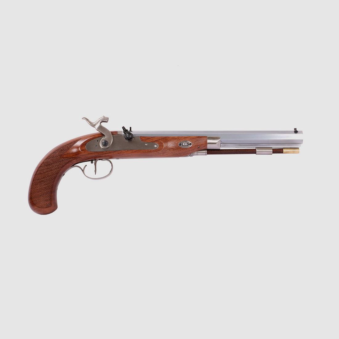 Vorderlader Perkussionspistole Pedersoli Charles Moore Target, Kaliber .45 (P18)