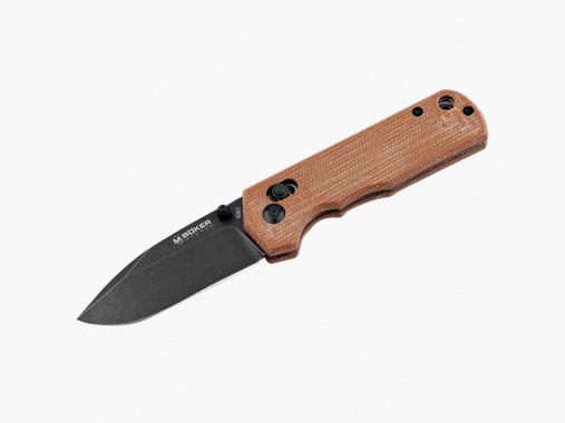 Magnum Rockstub Brown Micarta EDC-mes |