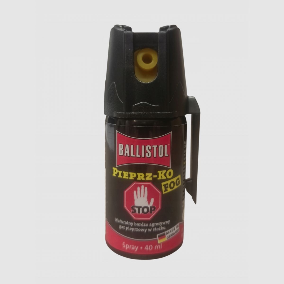 Gaz pieprzowy Ballistol Klever 40 ml KO FOG chmura, zdjęcie 1 z 2