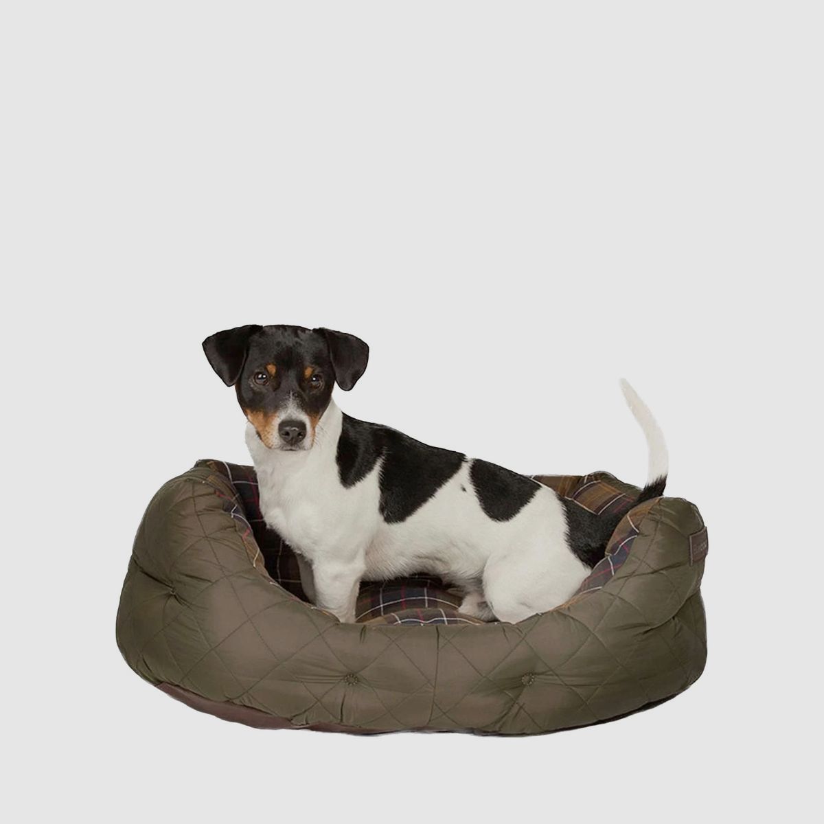 BARBOUR Hondenbed Gequilt Olijf