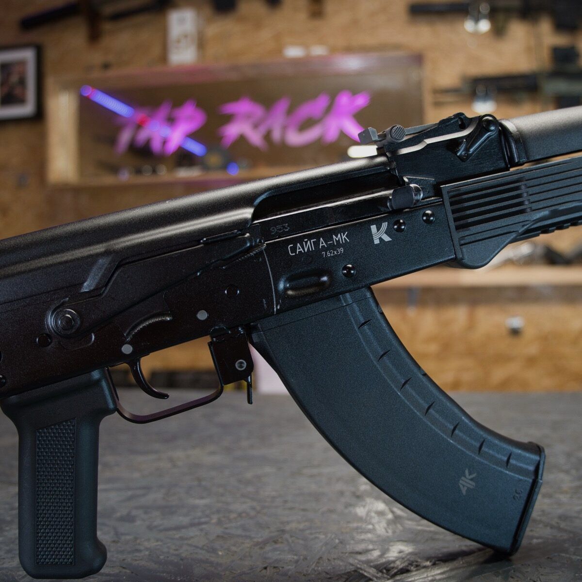GEBRAUCHT IZHMASH SAIGA MKK-104 – 7,62×39 – Fester Schaft, Bild 11 von 11
